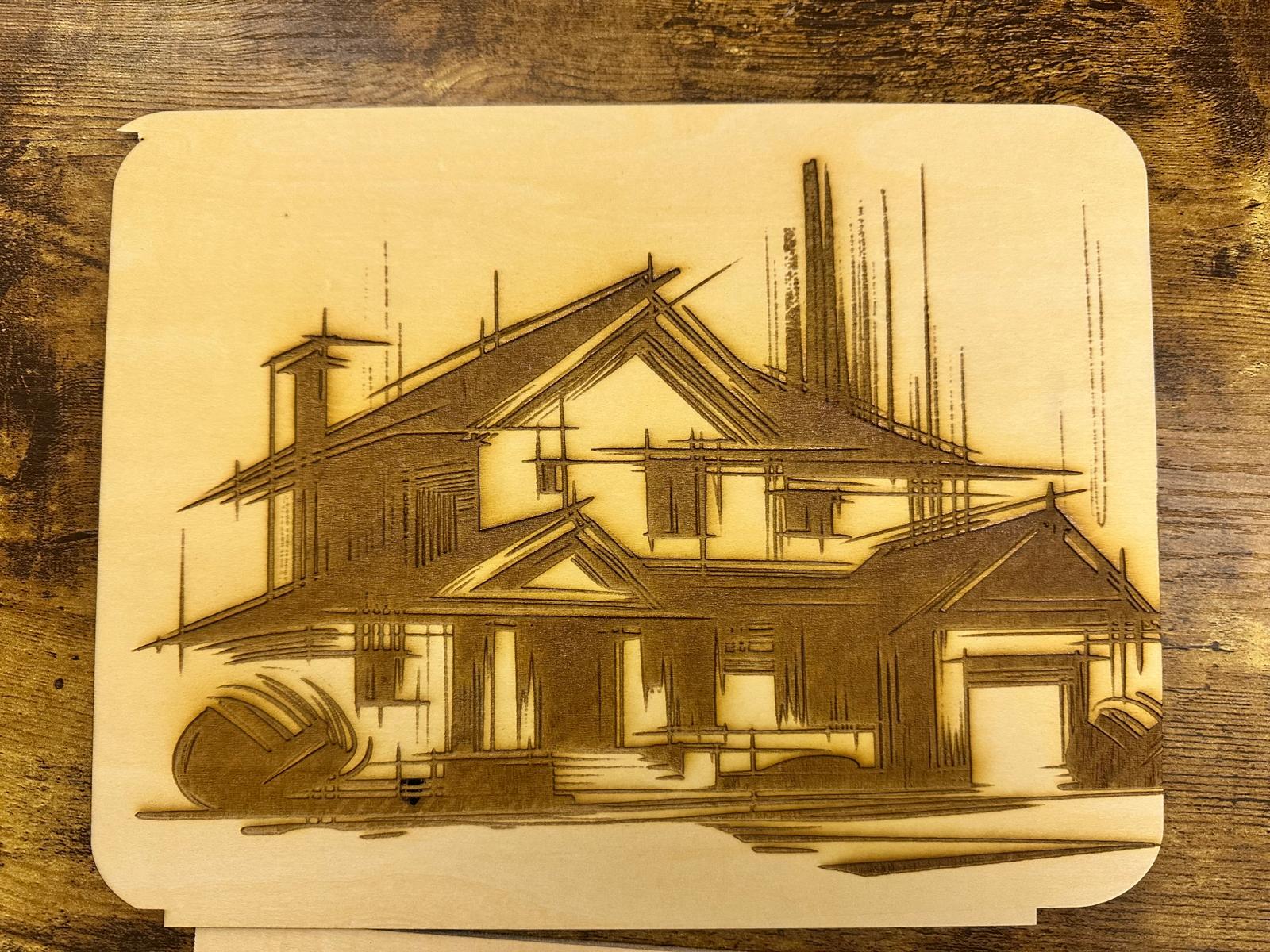 Quadro in legno personalizzato