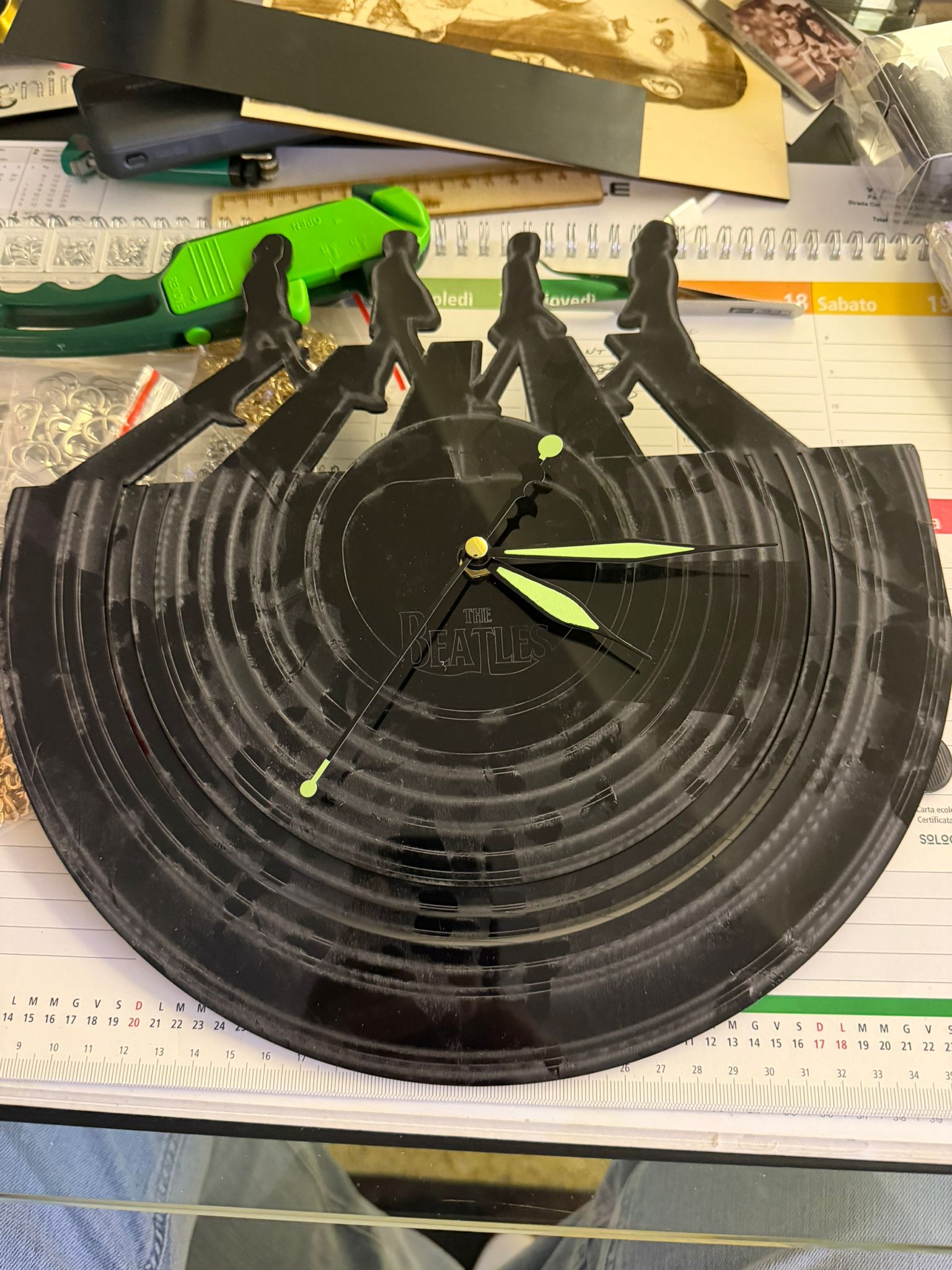 Orologio da parete "Beatles"