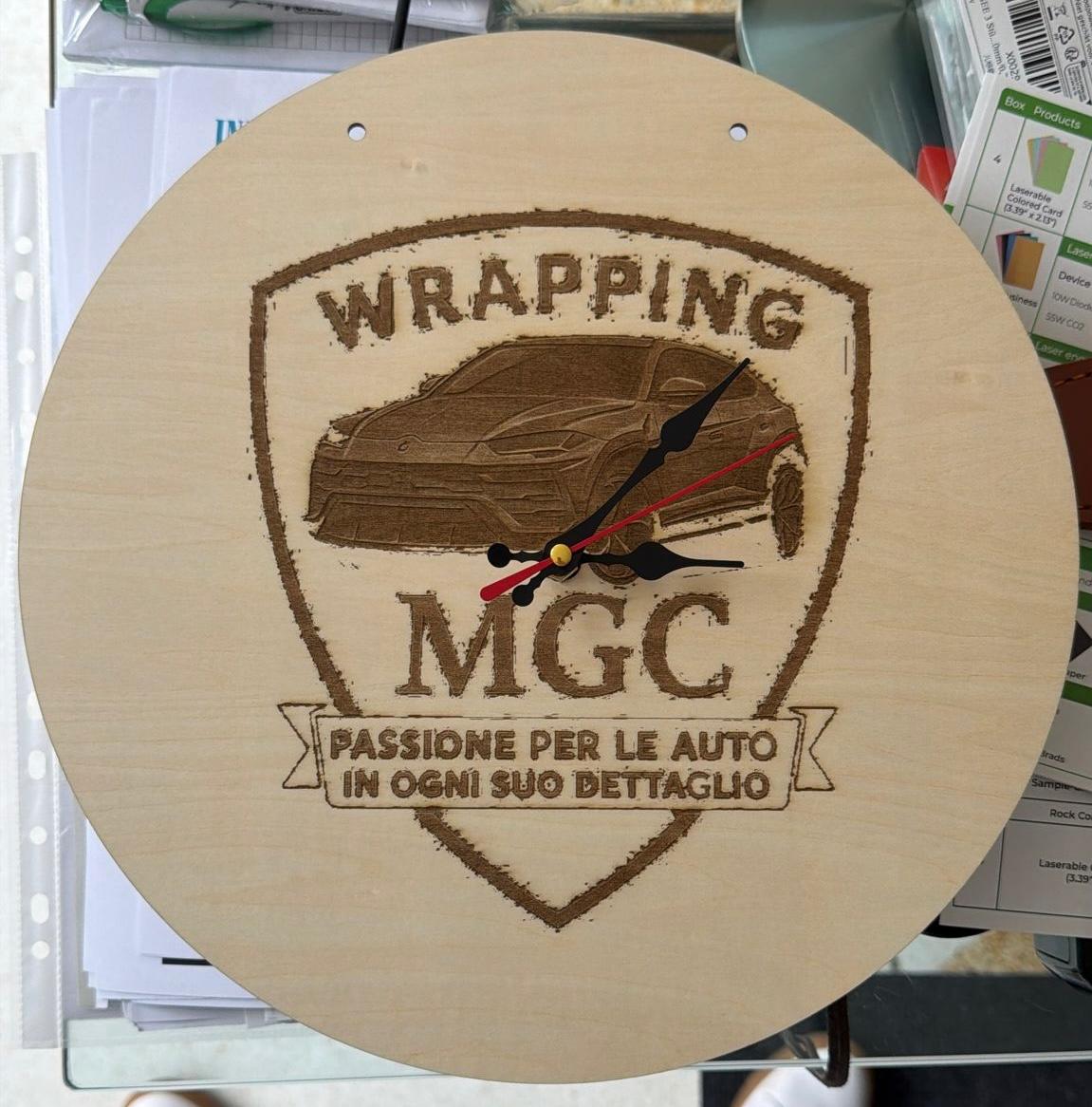 Orologio con logo aziendale