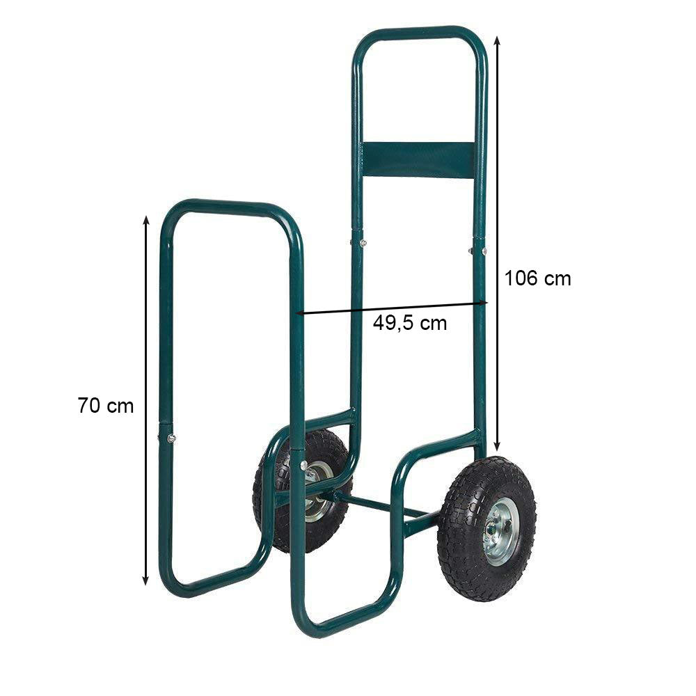Log transport handcart