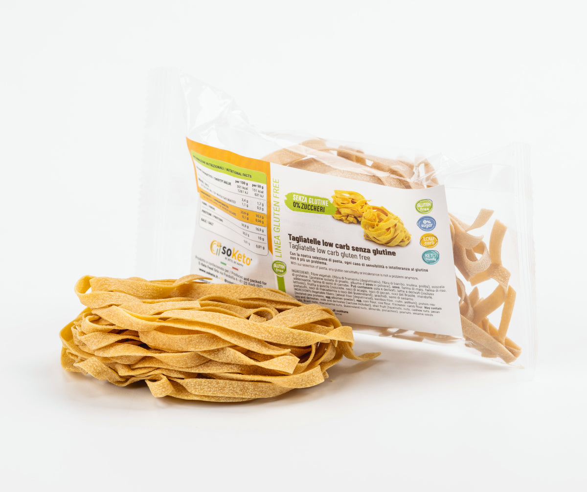 Fettuccine Tagliatelle KETO GLUTEN FREE 0% sugars-0